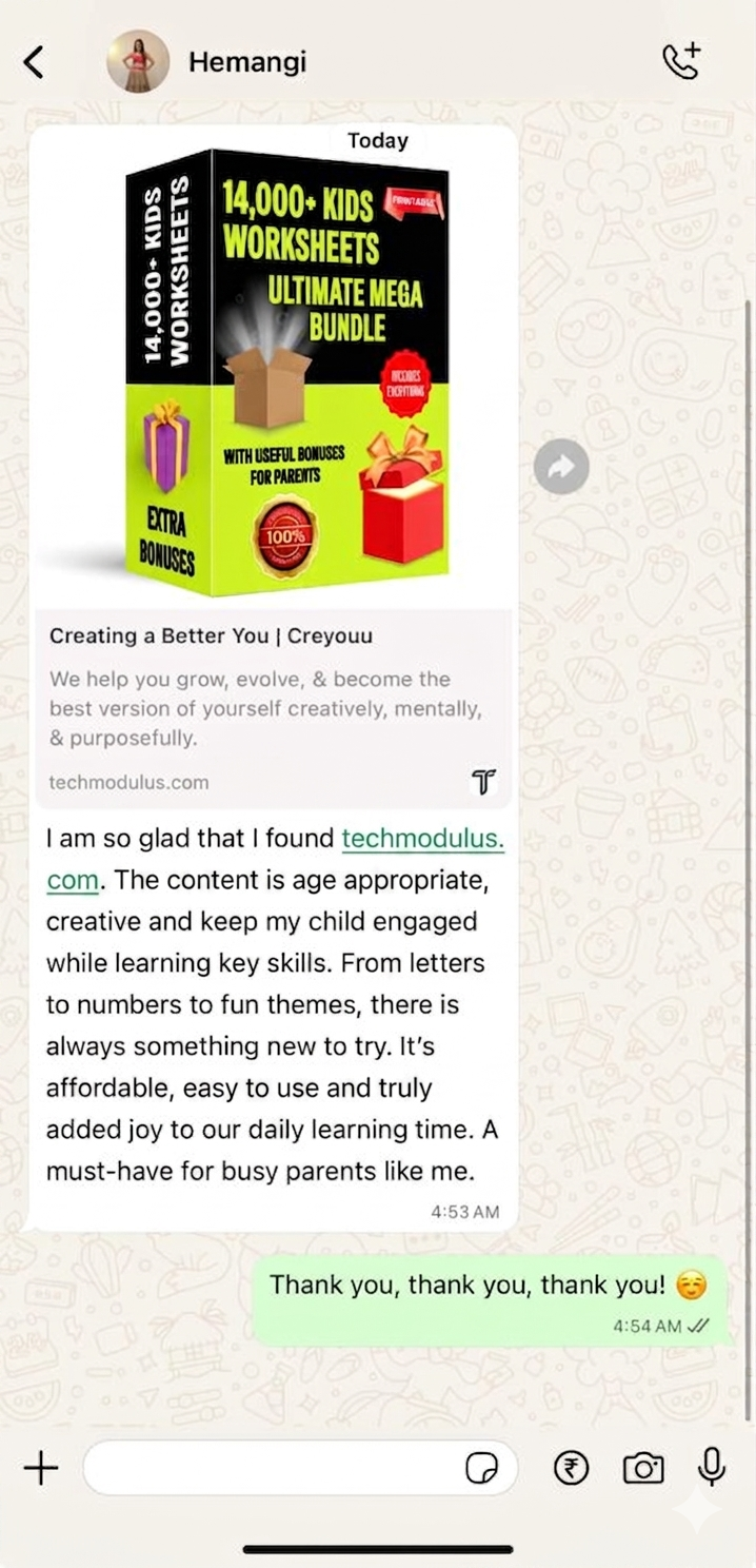 Parent Testimonial